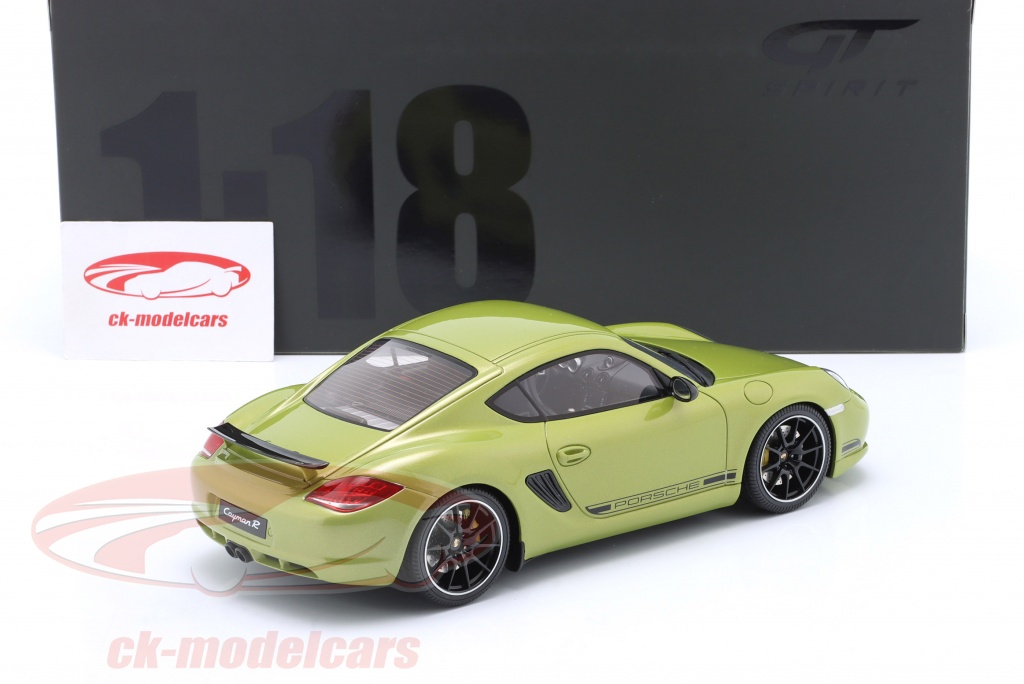 GT Spirit Porsche Cayman R - Peridot Metallic - Échelle 1/18 - Résine - GT425 - NEUF