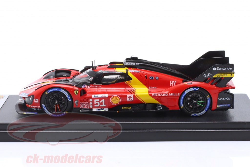 Looksmart 1:43 Scale Ferrari 499P #51 Ferrari AF Corse Le Mans 24H 2024