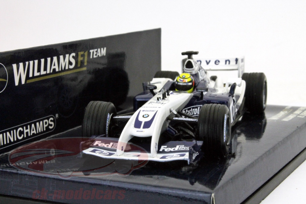 WILLIAMS FW22 GP 2001 R. SCHUMACHER MINICHAMPS 1:43 de reference