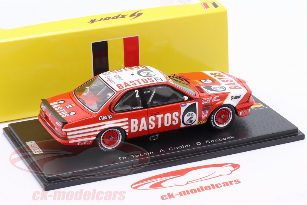 SPARK 1/43 - BMW 635 CSI - SPA 1984 SB657