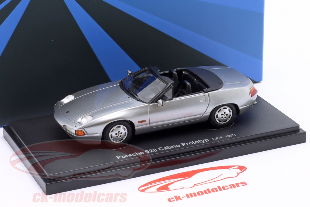 Avenue AVN60106 Porsche 928 Convertible Prototype silver Germany 1987 1/43