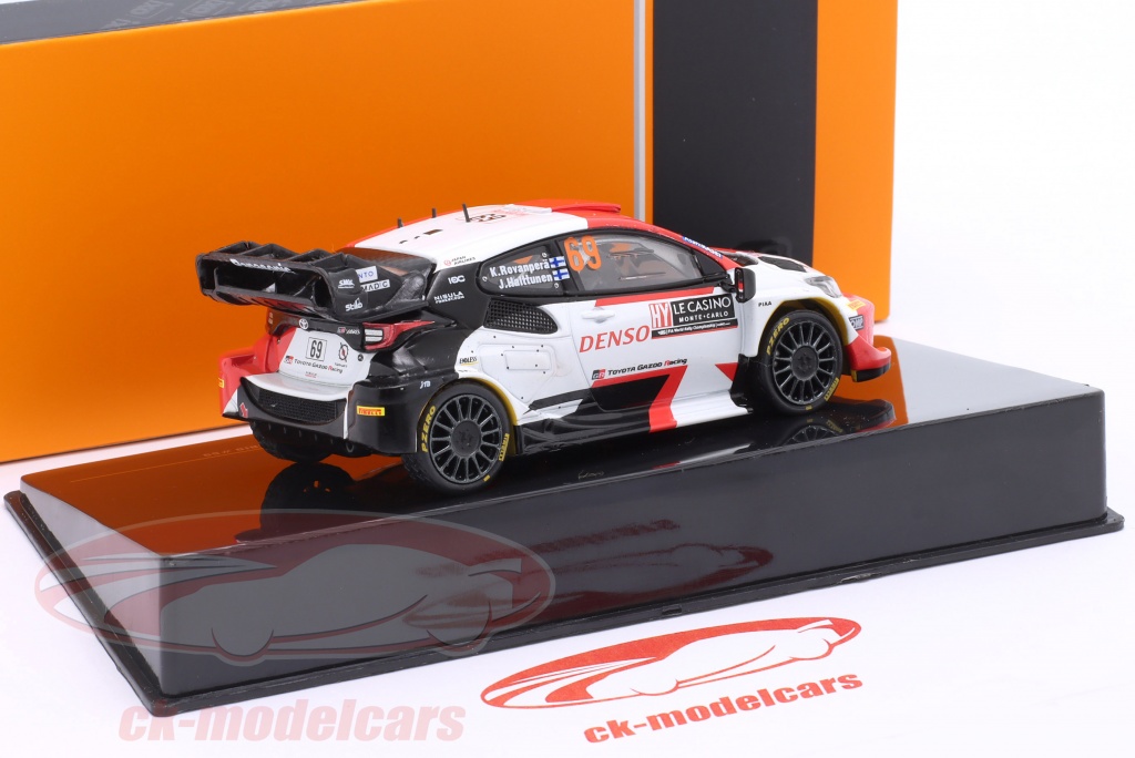 Miniature IXO 1/43 Toyota Yaris Gr Hybrid Rally1 #69 - Montecarlo 2023 - Rovanpera - RAM898.22