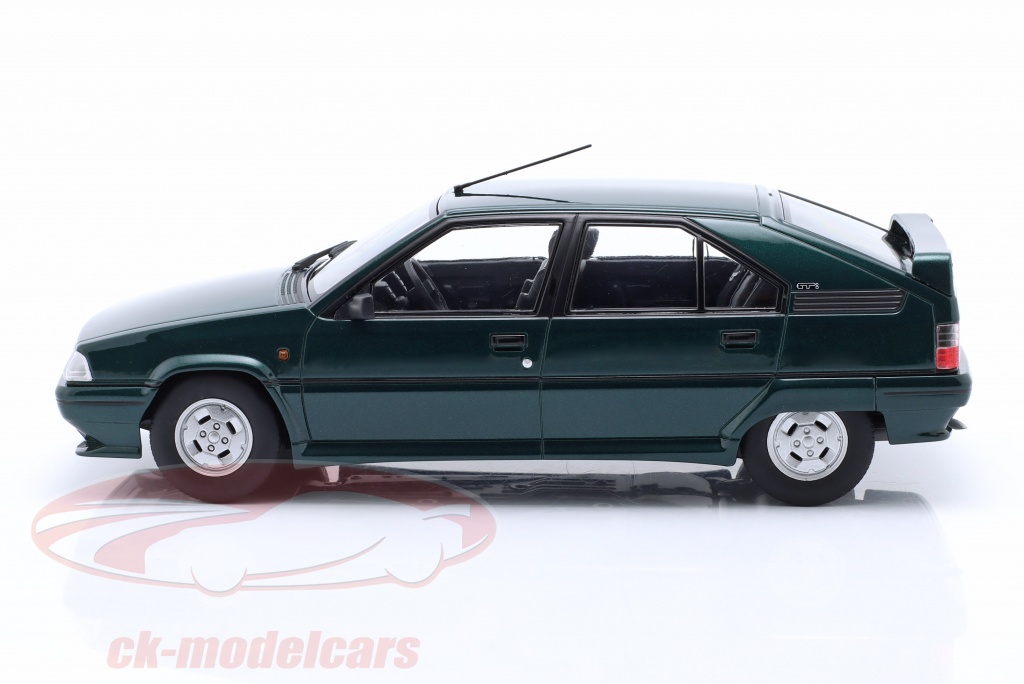 Triple9 1:18 Citroen BX GTI 建設年 1990 濃い緑色 メタリックな T9 