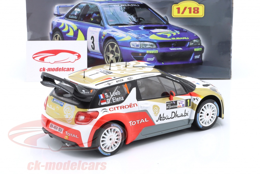 Boutique - Citroen DS3 WRC Alsace 2013, La Der De Loeb Elena