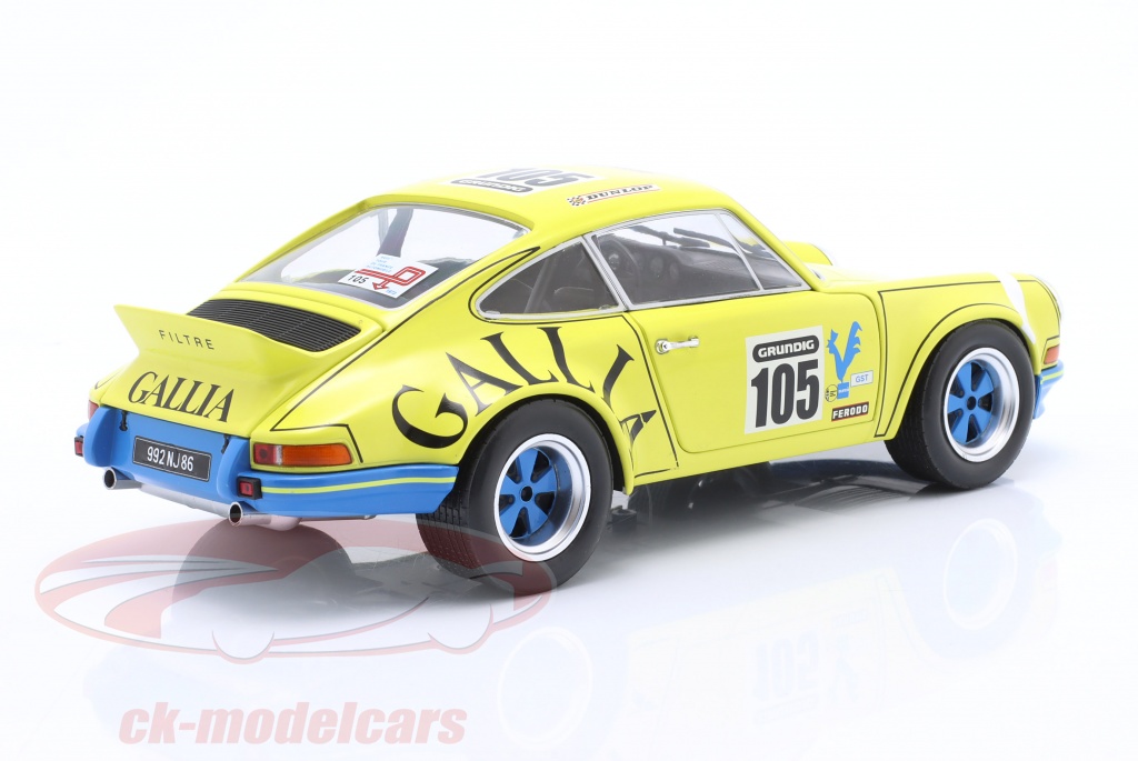 Maquette Porsche 911 Carrera RSR Tour De France 1973 - Échelle 1:43, Decals Arena, Neuf