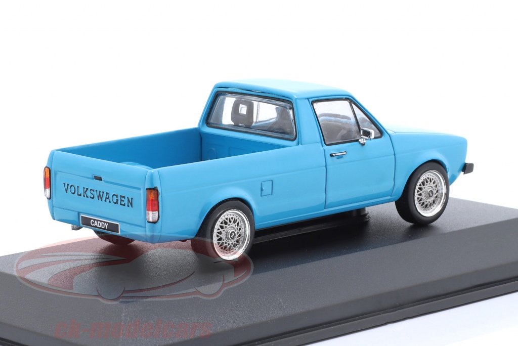 Miniature Solido Volkswagen Caddy Miami Blue 1990 - Échelle 1/43 - Neuf En Boîte