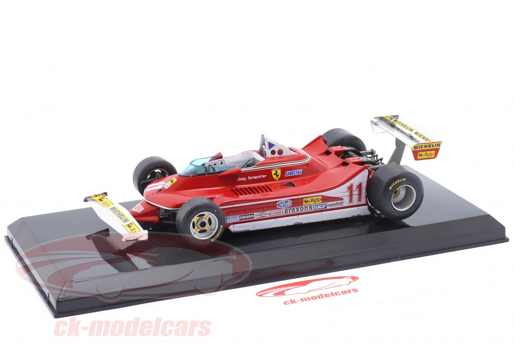 Bburago Ferrari 312T4 Short Tail N°11 - Monaco GP 1979 Scheckter - 1/18 Neuve