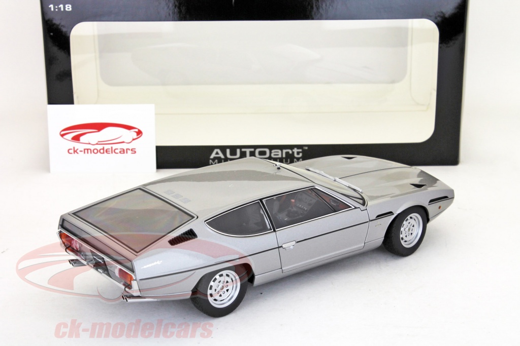 AUTOart 1:18 Lamborghini Espada Series 2 silver metallic 74501 