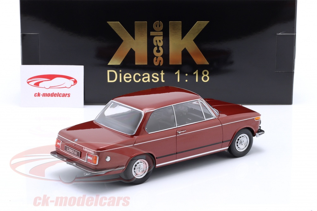KK-Scale 1:18 BMW 2002 tii Series 2 Ano de construção 1974 preto KKDC181143 modelo carro