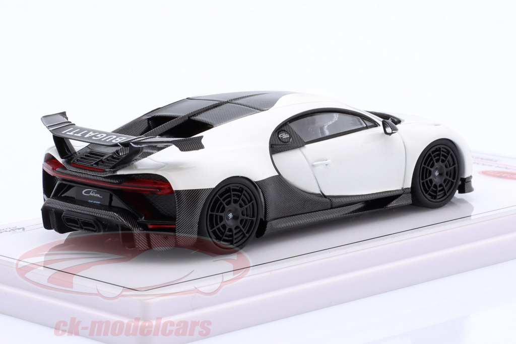 Maquette Truescale 1:43 - Bugatti Chiron Pur Sport Blanche - Modélisme Neuf