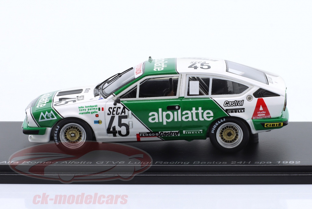 Modèle Réduit Solido 1/43 Alfa Romeo 156 Rallye #4 Larini - échelle 1:43, Métal, Rouge