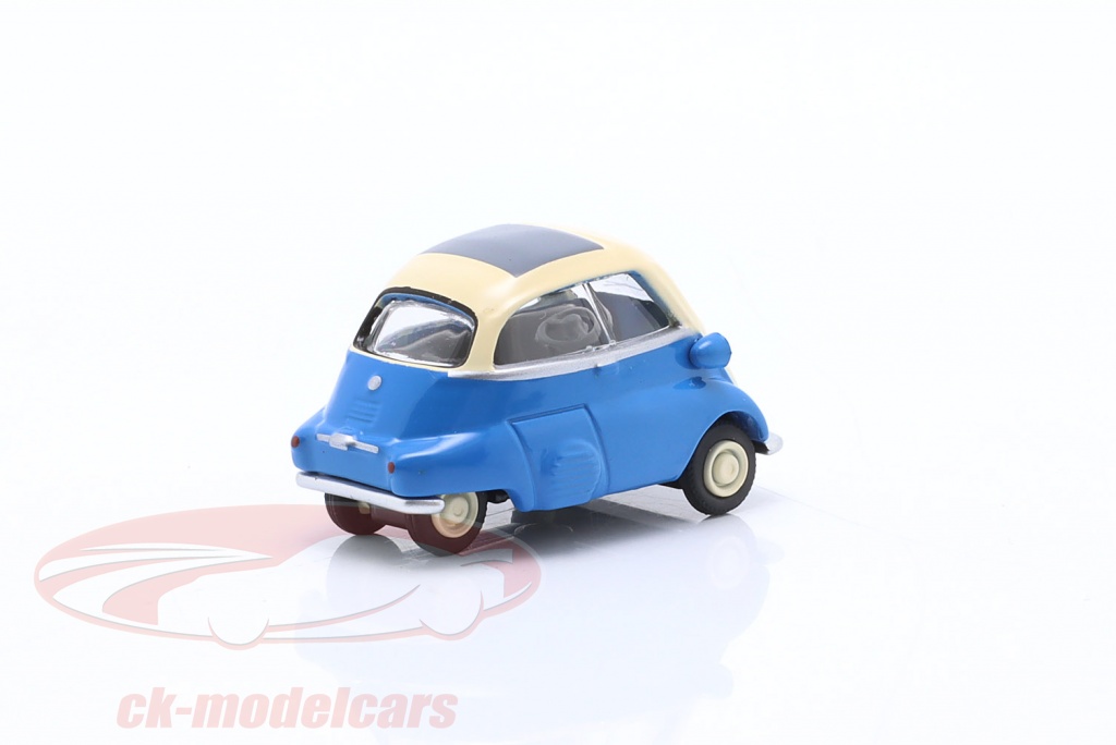 Schuco 1:64 BMW Isetta Baujahr 1955-1962 blau / creme weiß 452038400 ...