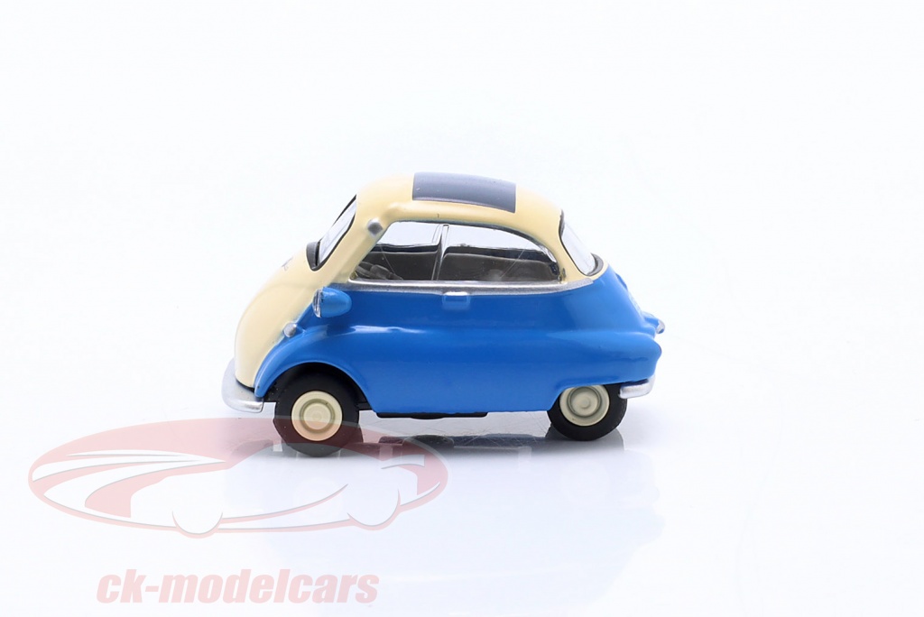 Schuco 1:64 BMW Isetta Baujahr 1955-1962 blau / creme weiß 452038400 ...
