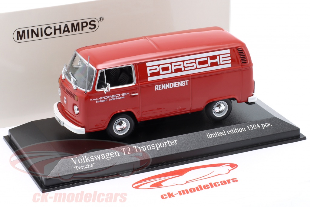 Minichamps Maxichamps 1/43 – Volkswagen T2 Orange 1972 – Précommande