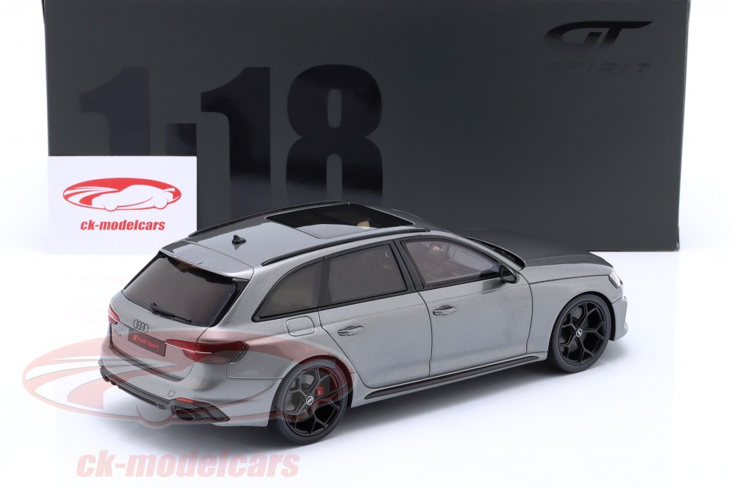 Solido 1:18 Audi RS 4 Avant Competition Daytona grey GT-Spirit 