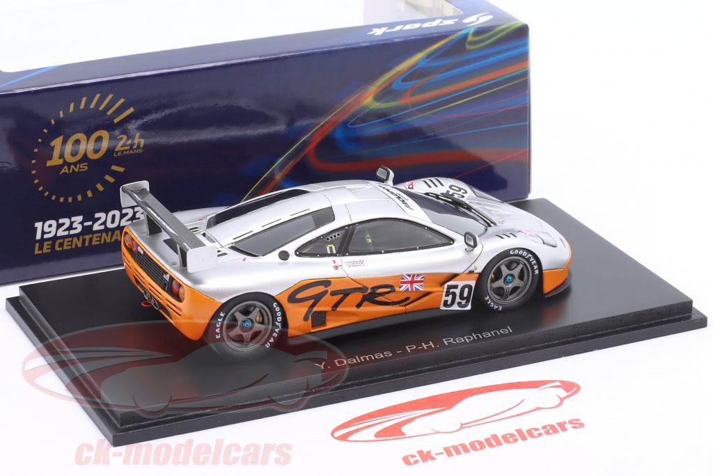 OPO 10 - Collectible Miniature car 1/43 Compatible with McLaren F1 GTR #59 24h Le Mans 1995 - LM005