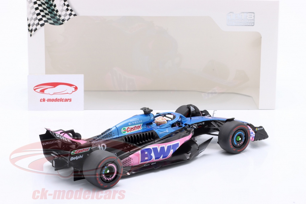 Modèle Réduit Voiture F1 Solido 1:18 - Alpine A523 #10 Pierre Gasly GP Des Pays-Bas 2023