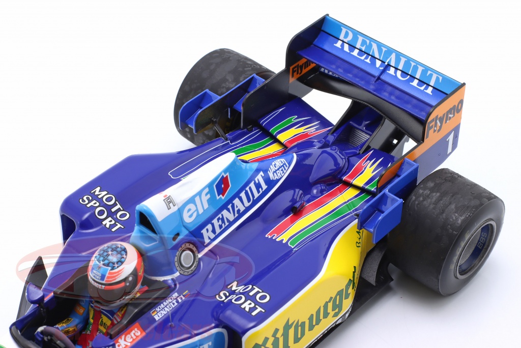 Modellino F1 Minichamps 1/18 Benetton Renault B195 Canadian GP 1995 #1 Modellino F1 Minichamps 1/18 Benetton Renault B195 Canadian GP 1995 #1