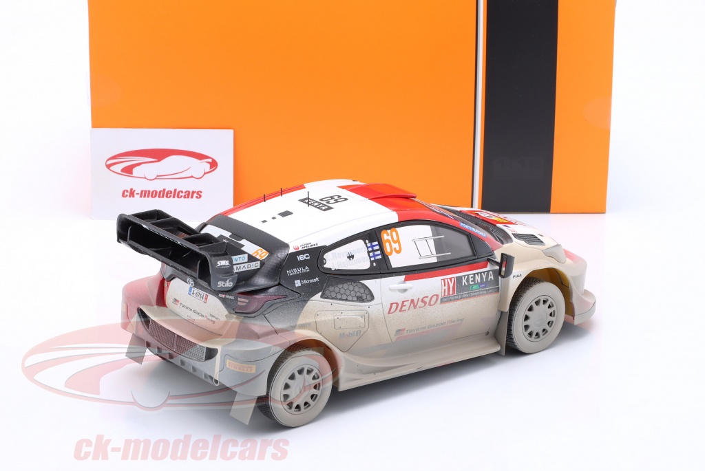 IXO 18RMC173A.22 Toyota GR Yaris Rally 1 - 1er Safari Rallye - 2023 1/18