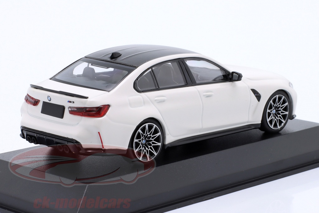 Minichamps 1:43 BMW M3 Competition (G80) year 2020 alpine white  