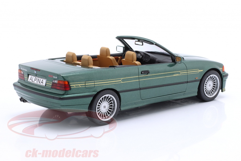 BMW ALPINA B3 3.2 Cabriolet E36 1996 Argent Modèle Voiture 1:18 MCG EUR