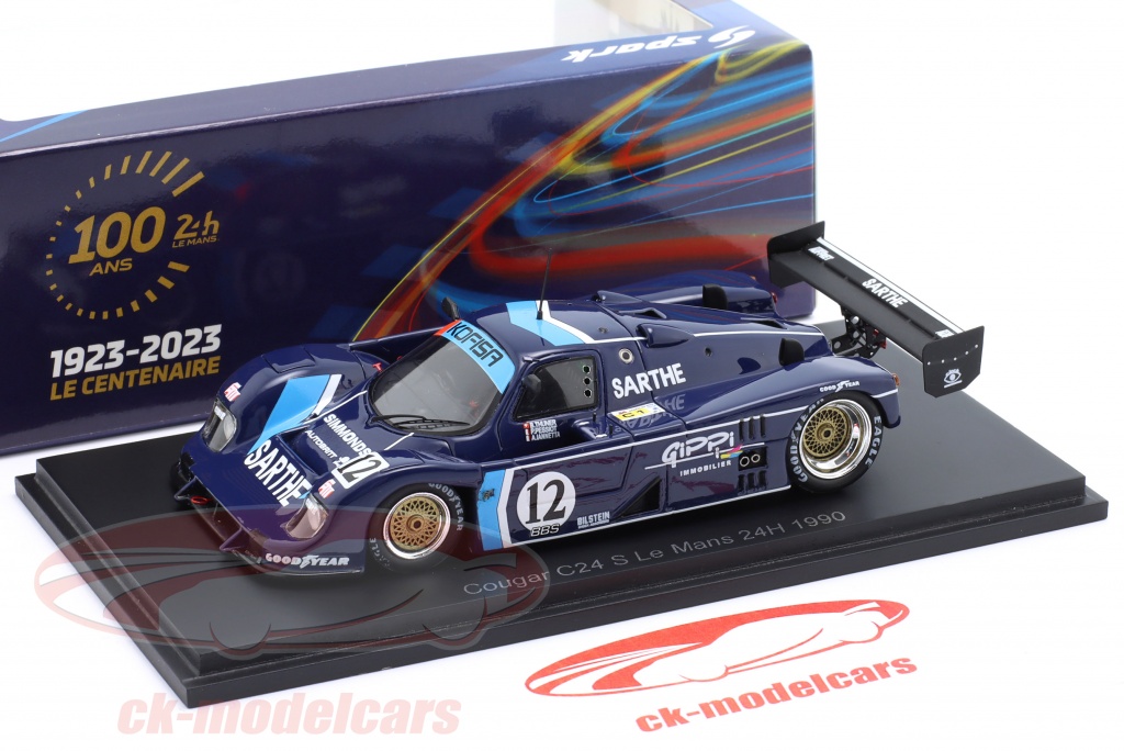 SPARK S3533 COUGAR C24 S N°12 24H Le Mans 1990 B