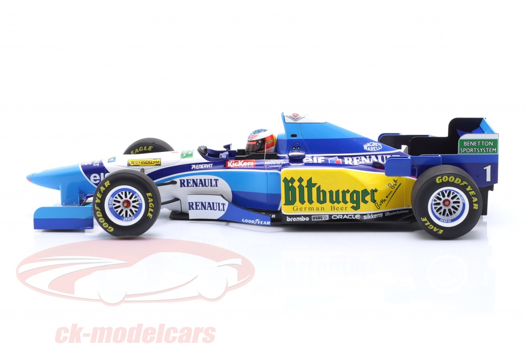 BENETTON RENAULT B195 Michael Schumacher #1 Japanese GP 1995 1/18 Minichamps F1 EUR 143,56 - FR