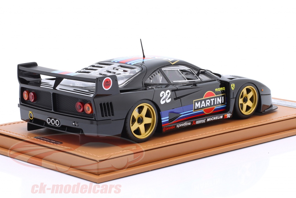 Maquette Ferrari F40 LM 1/18 Tecnomodel - Version Presse 1996 Vert Foncé - NEUVE TM18-410C