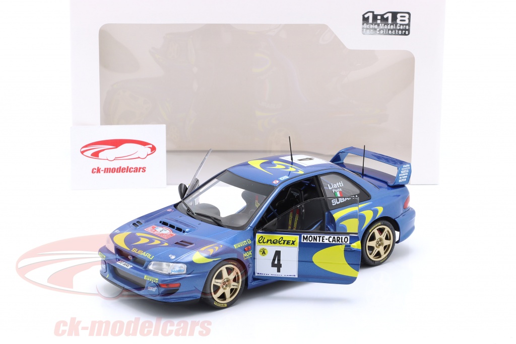 Subaru Impreza 555 - Rallye Automobile de Monte-Carlo 1995 - Liatti - Alessandri