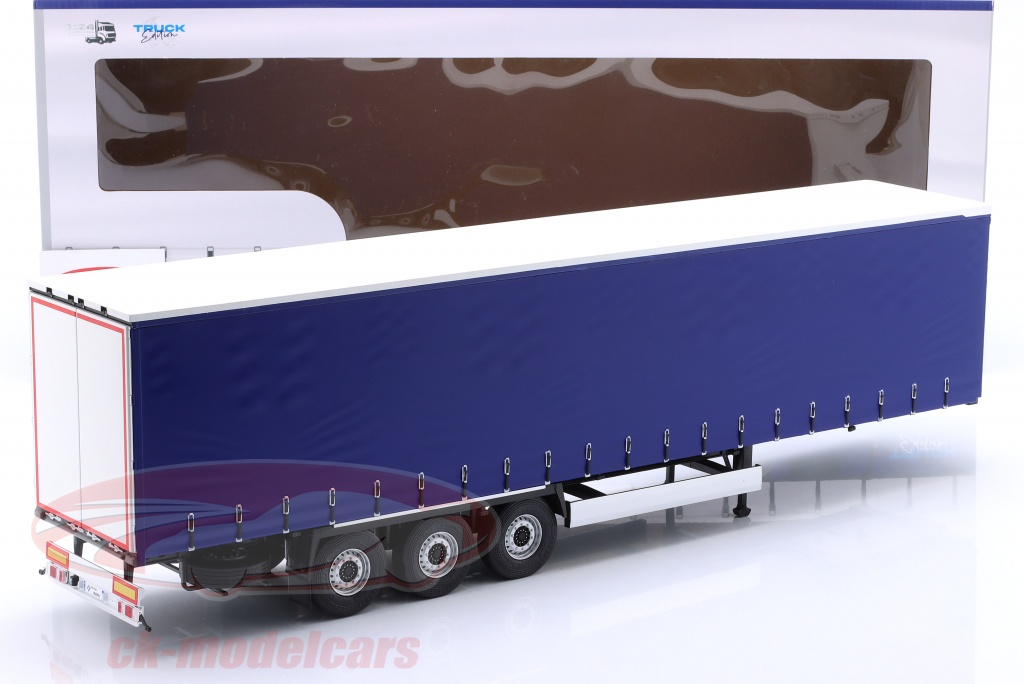Modellauto Tarpolin Anhänger blau S2400504 Solido 1:24 bei