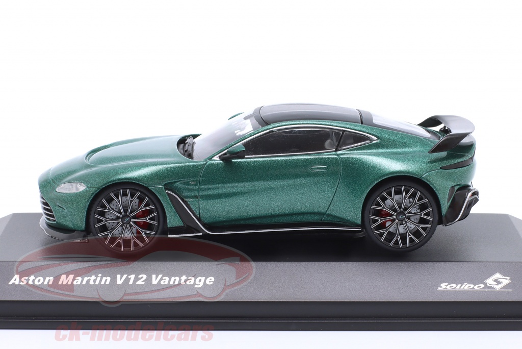 Diecast model cars Aston Martin Vantage 1/43 Schuco ProR F1 Edition metallise grün 1:43