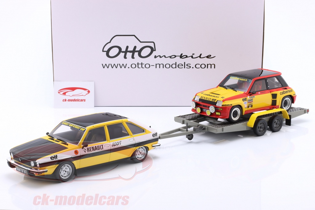 R30 Rally Ottomobile 1:18 3-Car Rallye Set: Renault R30 & R5 Turbo 1979 met ...