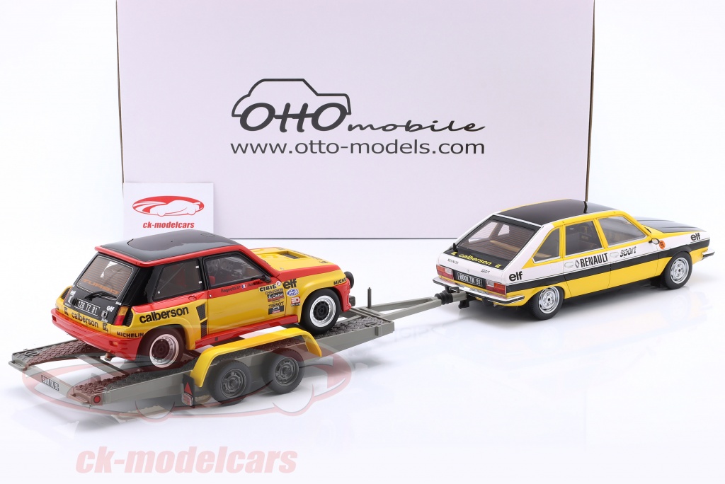 Otto 1/18 Renault 30 ELF Rally Assistance Support Vehicle