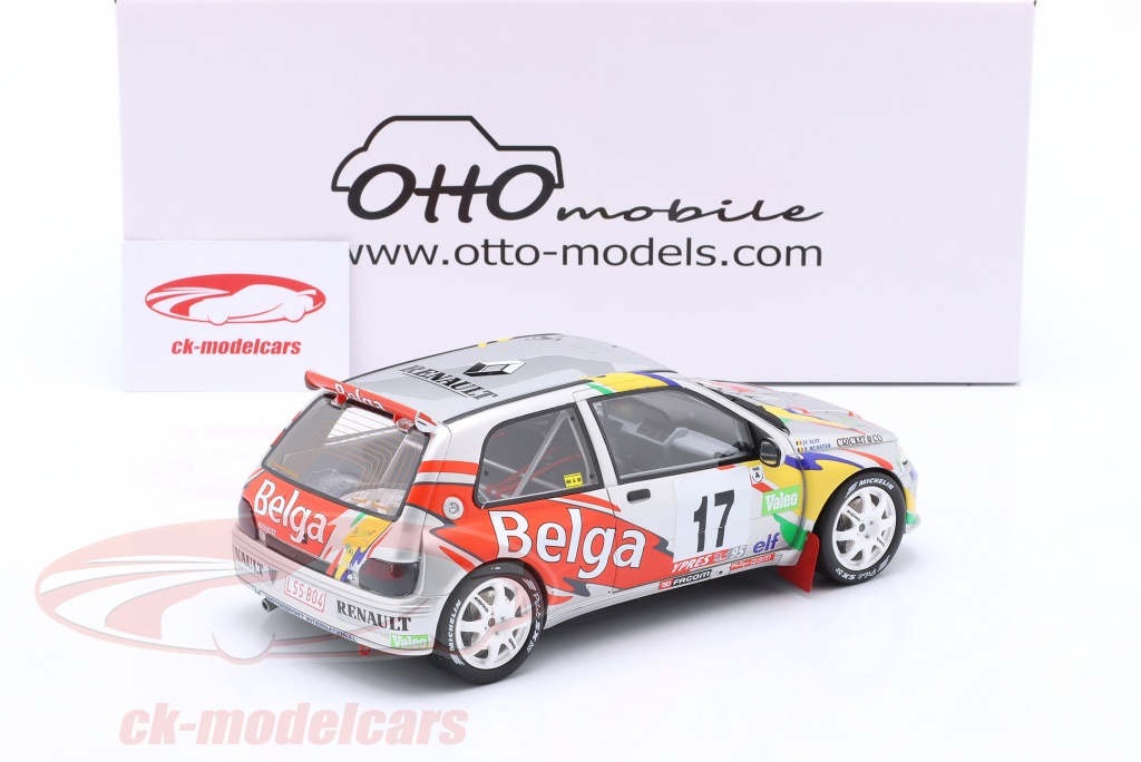 Macheta auto Renault Clio Maxi Kit Car Rally 1995 LE 2500pcs, 1:18 Otto