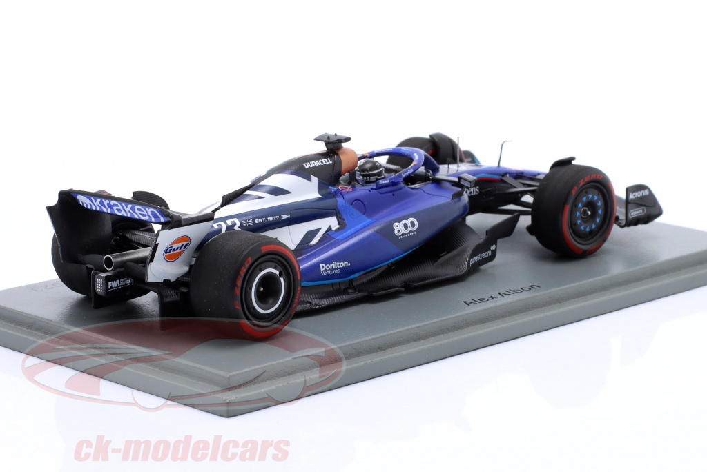 Spark 1:18 Logan Sargeant Williams FW45 #2 britannique GP formule 1 2023 18S953 modèle voiture
