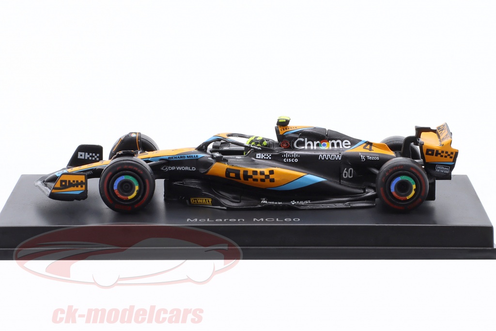 Modèle Réduit Spark 1/64 McLaren MCL60 #4 Las Vegas 2023 - Lando Norris - Y360