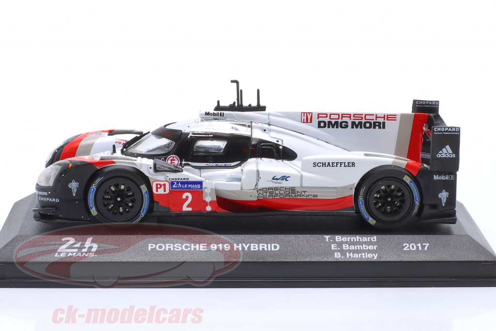 Porsche 919 Hybrid #2 Sieger 24h Le Mans 2017 Bernhard, Hartley, Bamber 1:18 Ixo Porsche 919 Hybrid #2 Sieger 24h Le Mans 2017 Bernhard, Hartley, Bamber 1:18 Ixo