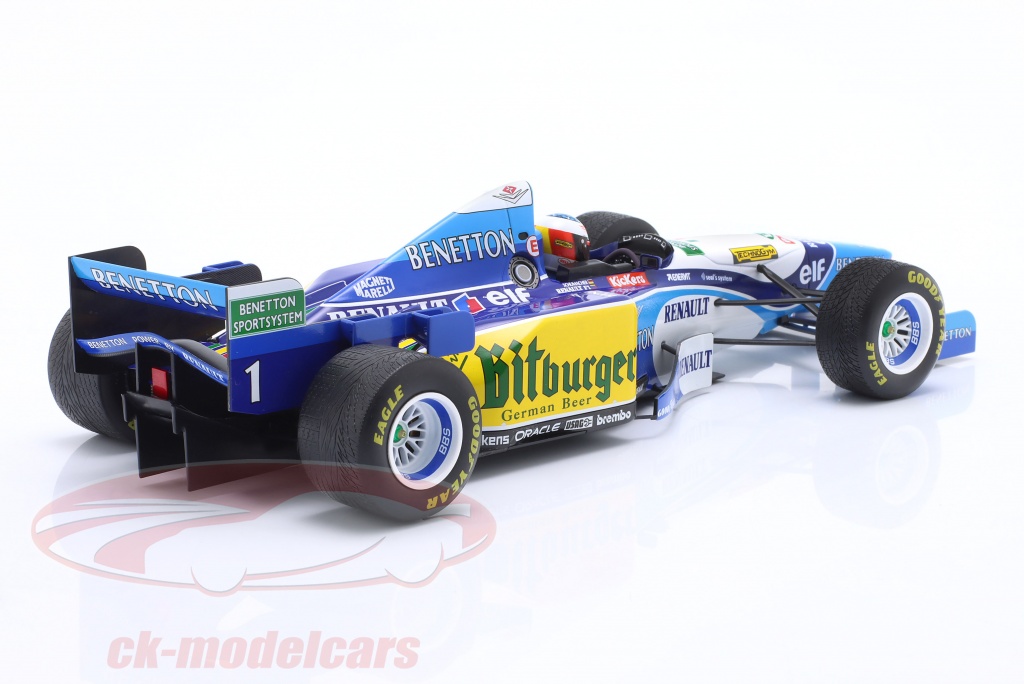 Minichamps Renault Benetton B195 1/18 – Schumacher GP Belgique 1995 – Neuf