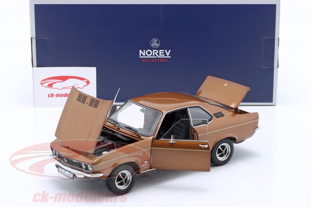 Norev OPEL MANTA 1970 BRONZE METALLIC 1:18