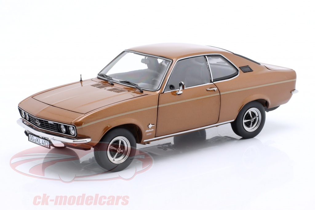 OPEL Manta A 1970 Copper Metallic - Norev Scale 1:18 (183624) - Racing