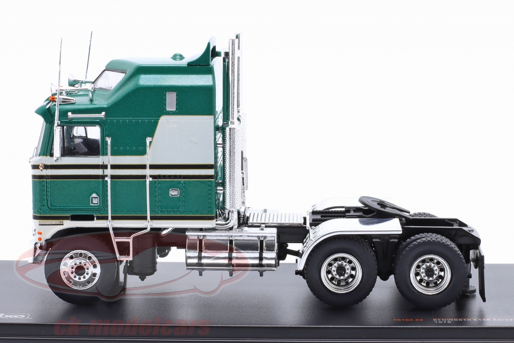 Camion Kenworth K100 – Modèle Réduit IXO 1/43 – Blanc, Thème Militaire – Incomplet, Occasion