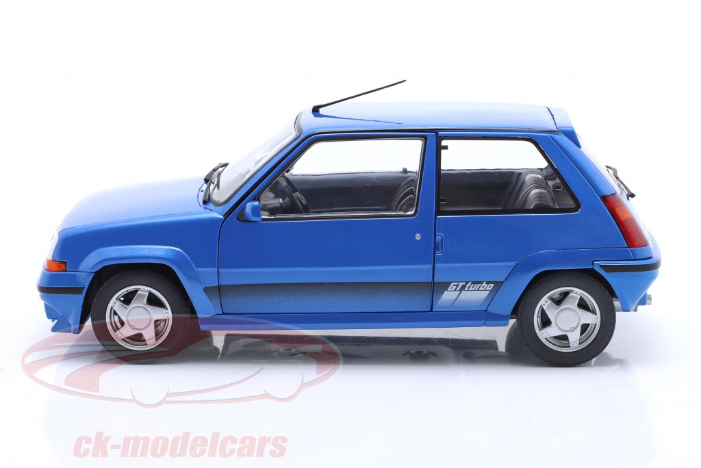 Renault 5 GT Turbo blauwe Bandama rally 1990 – schaalmodel auto 1/43 | Koop een verzamelmodel – Bernard Miniatures