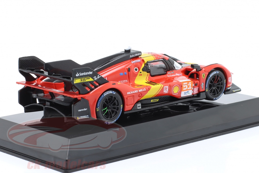 Bburago 1:43 Ferrari 499P #51 Sieger 24h LeMans 2023 Pier Guidi  