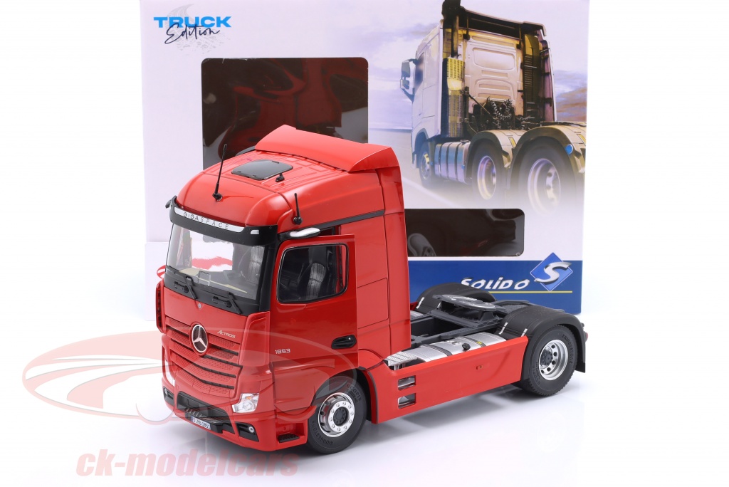 Camion Mercedes-Benz Actros Lavarot 2019 – Solido 1/24 – Neuf Sous Boîte