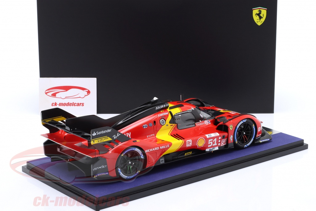 Looksmart LSLM162 Ferrari 499P Hypercar #51 Le Mans Winner 2023 - 1/43 Scale eBa