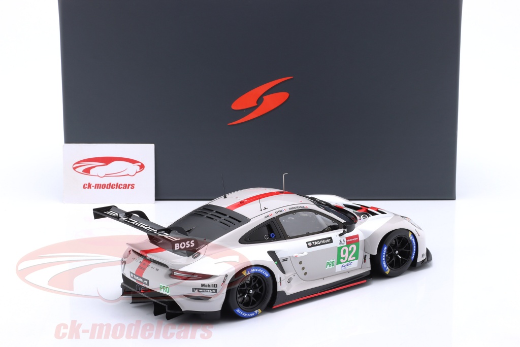 P1035067 - WAP0219010RLEM - 911 RSR LE MANS 91 01:18 WHITE/RED/GREY for