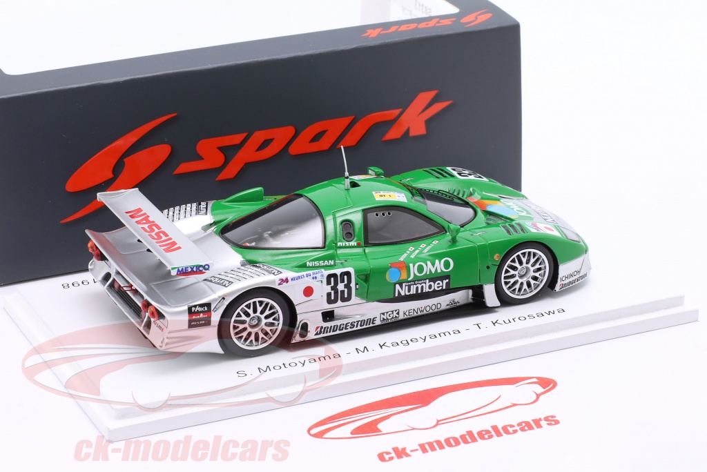 Spark S3631 1/43 NISSAN R390 GT1 NO.31 6TH 24H LE MANS 1998 Model Car