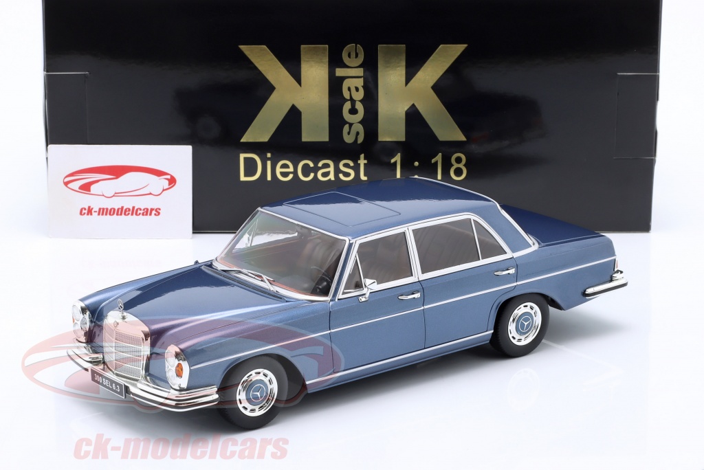 Maquette Mercedes 300 SEL 6.3 W109 1967 Noir 1:18 KK Scale - Die-cast, Neuve