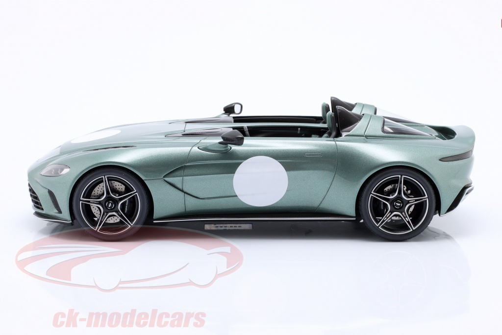 Miniature Aston Martin V8 Cabriolet – Échelle 1/43 – Western Models WP109 – Vert