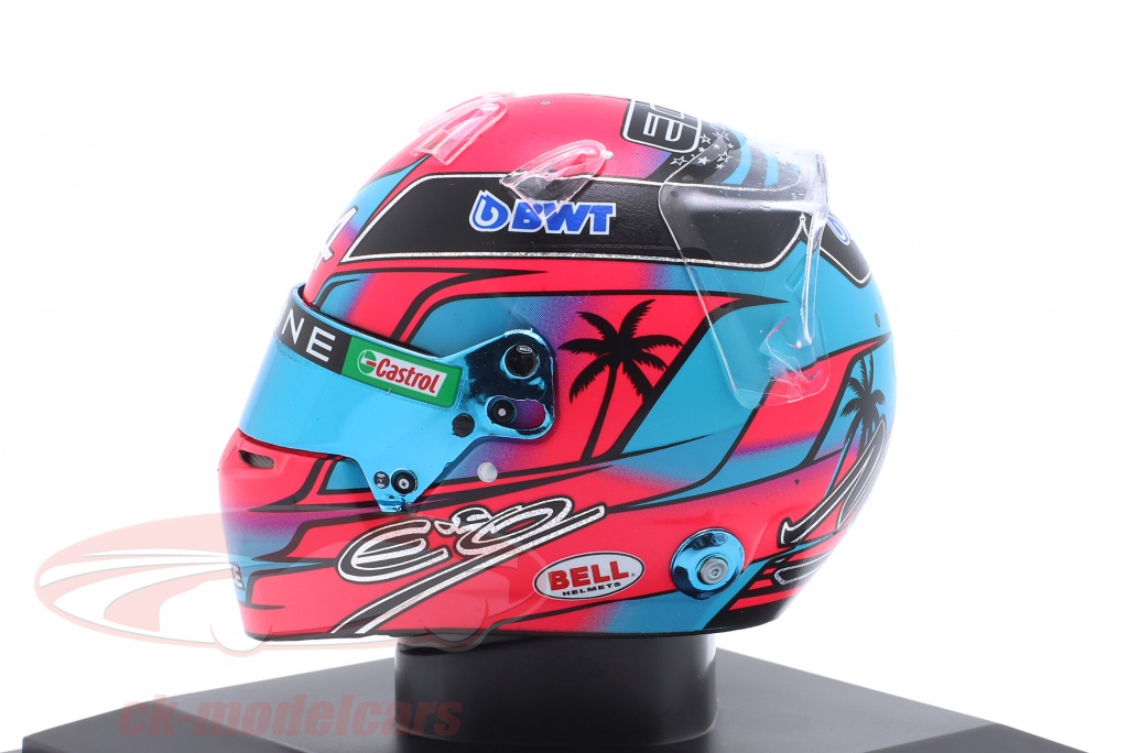 Casque Spark 1/5 – Esteban Ocon – 3ème Grand Prix De Monaco 2023 – Modèle Réduit 5HF131 – Collection F1